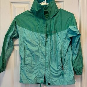Marmot Green and Aqua Jacket